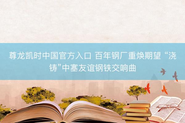 尊龙凯时中国官方入口 百年钢厂重焕期望 “浇铸”中塞友谊钢铁交响曲